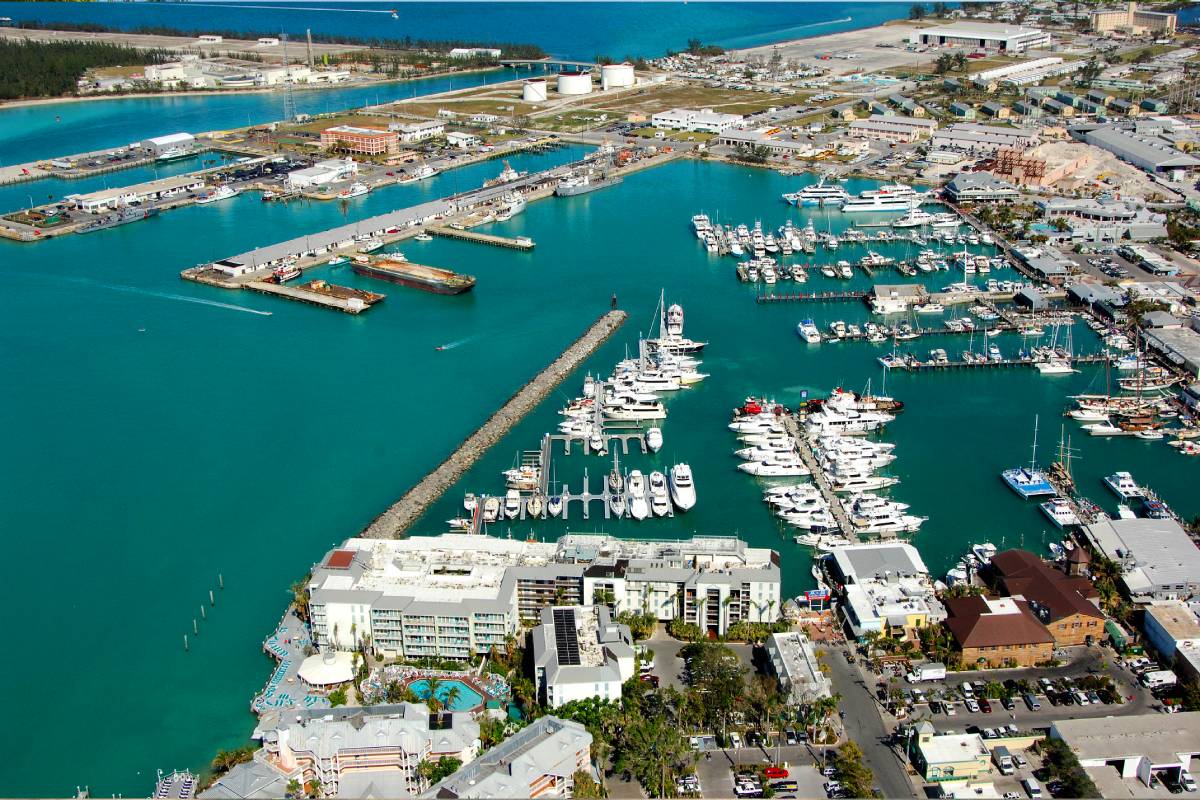 Galleon Resort and Marina Key West private Gulf of Mexico beach with waterfront pool and sunset tiki bar