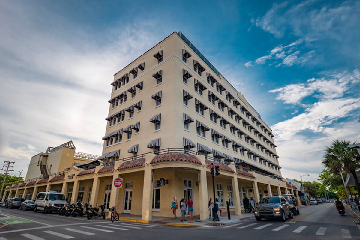 Crowne Plaza La Concha rooftop pool and bar on Duval Street, Key West