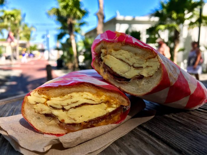 Local Cuban Breakfast Sandwich