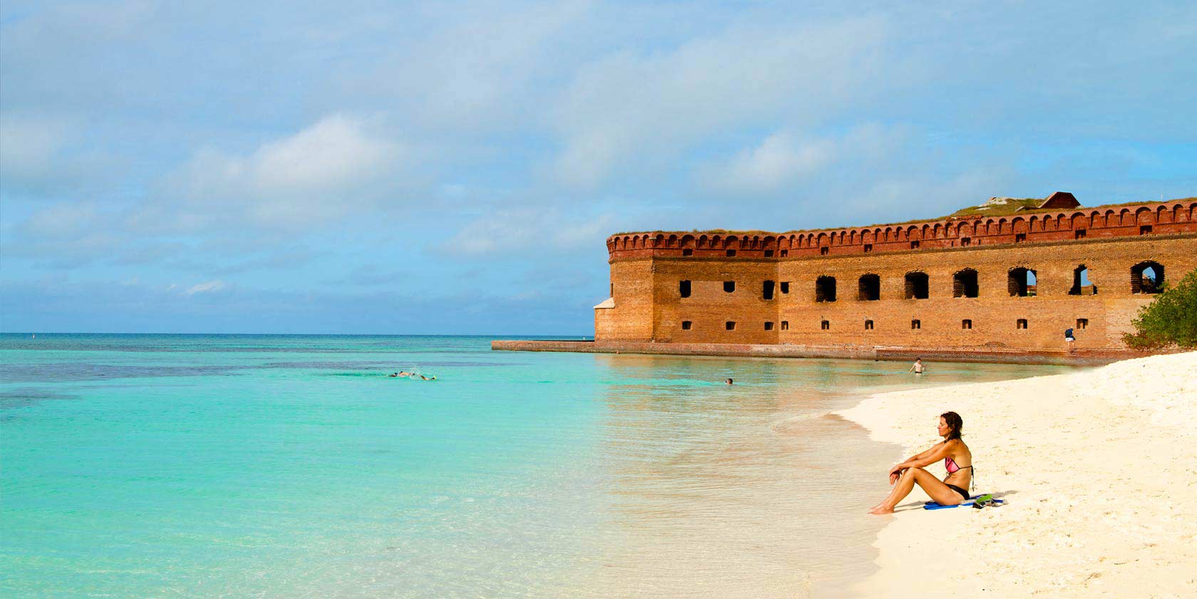 Beach at Dry Tortugas National Park