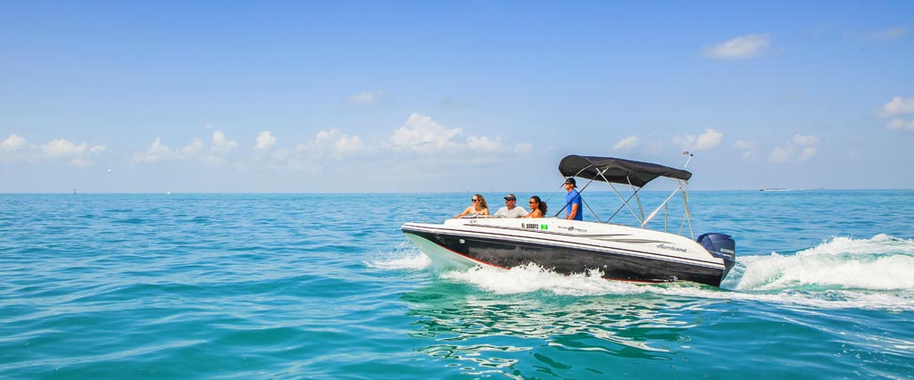 Boating in Key West, FL