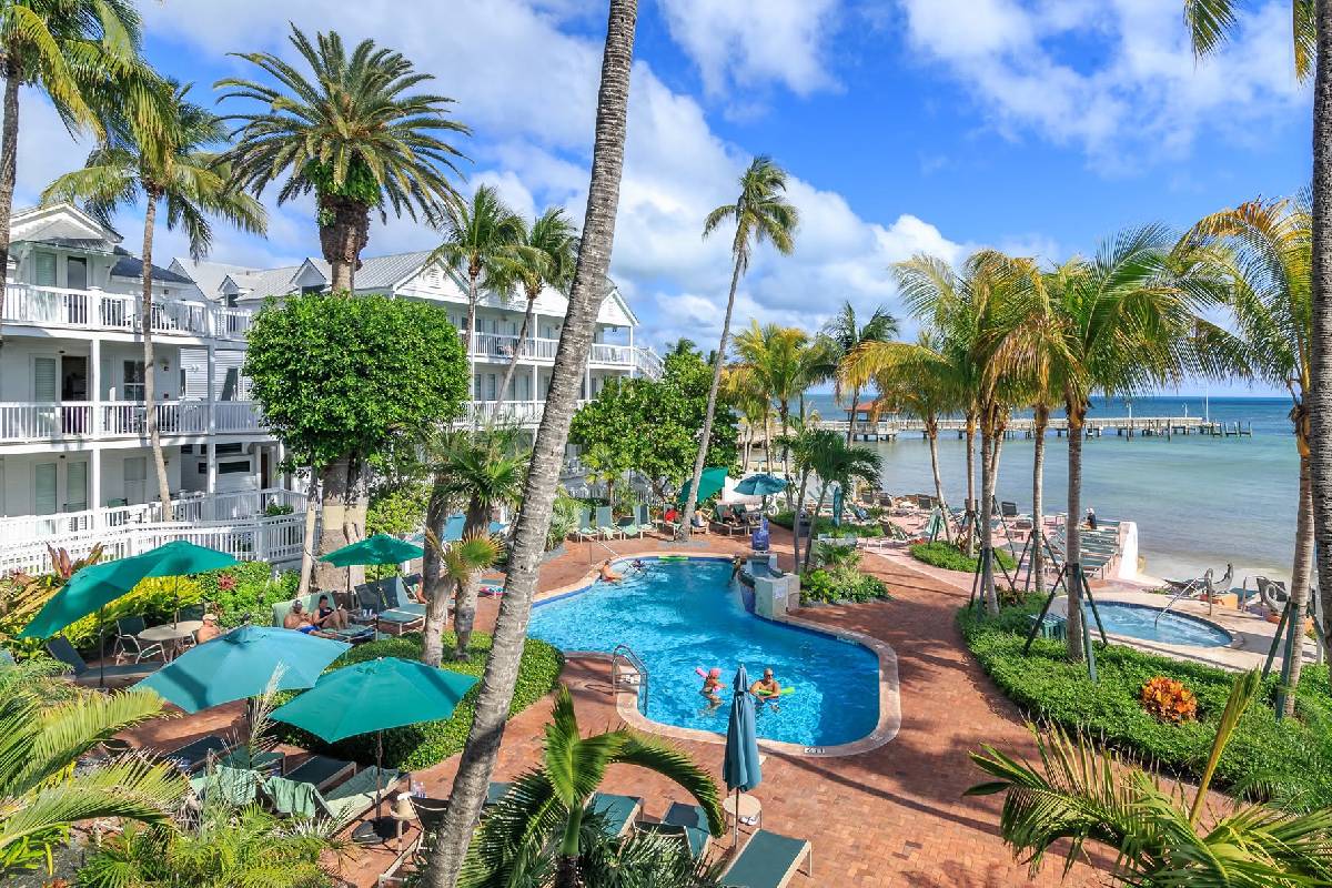 Coconut Beach Resort Key West boutique Atlantic-side property with private beach access and heated pool