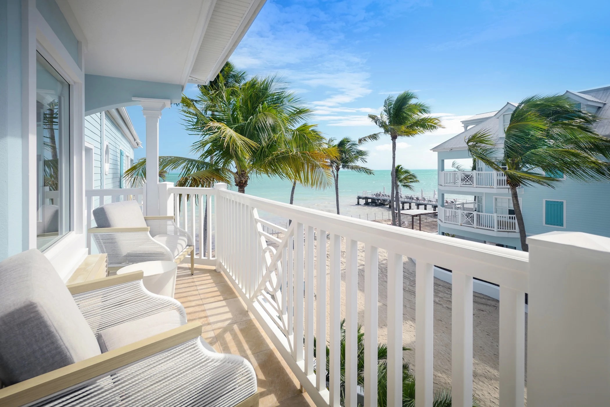 Southernmost Beach Resort Key West three heated oceanfront pools and Atlantic beach at south end of Duval Street